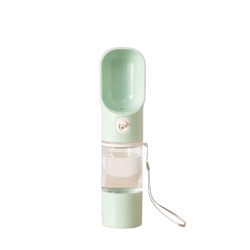 🔥Pet Water Bottle Portable For Hiking Camping Walks Green